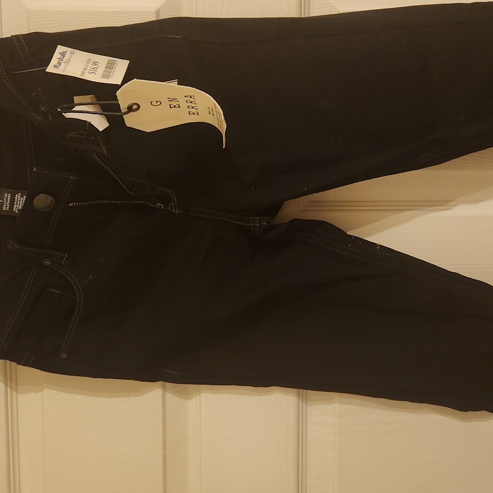 Misses high waist black jeans